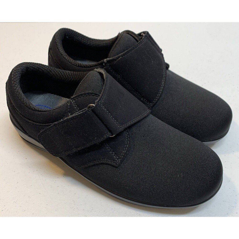 Orthofeet Wichita 825 Shoes Sneakers Womens 8.5 Black Orthopedic Walking